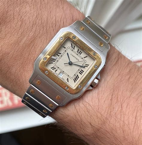 vintage Cartier Santos watch